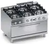 Cuisinière à GAZ - ATA 6 FEUX ATA 56.5 kw Gaz 120x90x85 cm 166 kg img