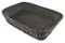 Corbeille rectangle noire - ELITE 48X36XH10 cm ELITE img