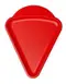 Plateau pizza tranche triangle - PP 24X31 cm ITALY Rouge  img