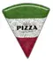 Plateau pizza tranche - MELAMINE  22x22 cm  MELAMINE img
