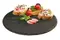 Ardoise - MELAMINE RONDE 30cm MELAMINE img